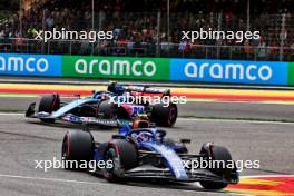 Logan Sargeant (USA) Williams Racing FW45. 30.07.2023. Formula 1 World Championship, Rd 13, Belgian Grand Prix, Spa Francorchamps, Belgium, Race Day.