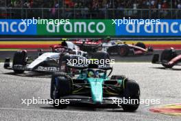 Fernando Alonso (ESP) Aston Martin F1 Team AMR23. 29.07.2023. Formula 1 World Championship, Rd 13, Belgian Grand Prix, Spa Francorchamps, Belgium, Sprint Day.