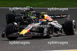 Sergio Perez (MEX) Red Bull Racing RB19. 29.07.2023. Formula 1 World Championship, Rd 13, Belgian Grand Prix, Spa Francorchamps, Belgium, Sprint Day.