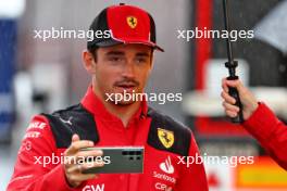 Charles Leclerc (MON) Ferrari. 27.07.2023. Formula 1 World Championship, Rd 13, Belgian Grand Prix, Spa Francorchamps, Belgium, Preparation Day.
