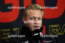 Kevin Magnussen (DEN) Haas F1 Team in the FIA Press Conference. 27.07.2023. Formula 1 World Championship, Rd 13, Belgian Grand Prix, Spa Francorchamps, Belgium, Preparation Day.