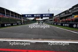Circuit atmosphere - Start / finish straight. 27.07.2023. Formula 1 World Championship, Rd 13, Belgian Grand Prix, Spa Francorchamps, Belgium, Preparation Day.