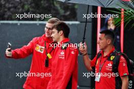 Charles Leclerc (MON) Ferrari with fan. 27.07.2023. Formula 1 World Championship, Rd 13, Belgian Grand Prix, Spa Francorchamps, Belgium, Preparation Day.