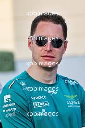 Stoffel Vandoorne (BEL) Aston Martin F1 Team Test and Reserve Driver. 04.03.2023. Formula 1 World Championship, Rd 1, Bahrain Grand Prix, Sakhir, Bahrain, Qualifying Day.