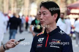 Koji Watanabe (JPN) Honda Racing Corporation  - HRC - President. 05.03.2023. Formula 1 World Championship, Rd 1, Bahrain Grand Prix, Sakhir, Bahrain, Race Day.