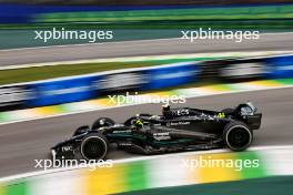 Lewis Hamilton (GBR) Mercedes AMG F1 W14. 03.11.2023. Formula 1 World Championship, Rd 21, Brazilian Grand Prix, Sao Paulo, Brazil, Qualifying Day.