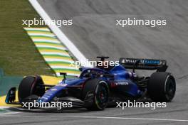 Alexander Albon (THA) Williams Racing FW45. 03.11.2023. Formula 1 World Championship, Rd 21, Brazilian Grand Prix, Sao Paulo, Brazil, Qualifying Day.