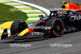 Sergio Perez (MEX) Red Bull Racing RB19. 03.11.2023. Formula 1 World Championship, Rd 21, Brazilian Grand Prix, Sao Paulo, Brazil, Qualifying Day.