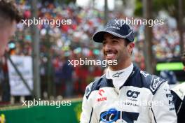 Daniel Ricciardo (AUS) AlphaTauri on the grid. 05.11.2023. Formula 1 World Championship, Rd 21, Brazilian Grand Prix, Sao Paulo, Brazil, Race Day.
