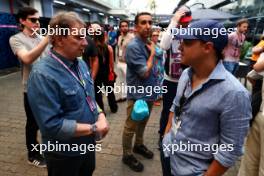 Felipe Massa (BRA) FIA Drivers' Commission President (Right). 05.11.2023. Formula 1 World Championship, Rd 21, Brazilian Grand Prix, Sao Paulo, Brazil, Race Day.