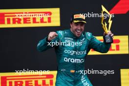 2nd place Fernando Alonso (ESP) Aston Martin F1 Team AMR23. 18.06.2023. Formula 1 World Championship, Rd 9, Canadian Grand Prix, Montreal, Canada, Race Day.