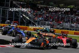 Lando Norris (GBR) McLaren MCL60. 18.06.2023. Formula 1 World Championship, Rd 9, Canadian Grand Prix, Montreal, Canada, Race Day.