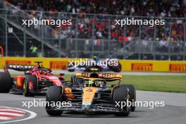 Lando Norris (GBR) McLaren MCL60. 18.06.2023. Formula 1 World Championship, Rd 9, Canadian Grand Prix, Montreal, Canada, Race Day.