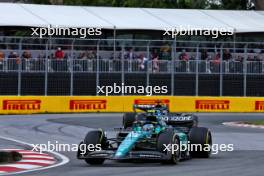 Fernando Alonso (ESP) Aston Martin F1 Team AMR23. 18.06.2023. Formula 1 World Championship, Rd 9, Canadian Grand Prix, Montreal, Canada, Race Day.