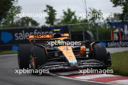 Lando Norris (GBR) McLaren MCL60. 17.06.2023. Formula 1 World Championship, Rd 9, Canadian Grand Prix, Montreal, Canada, Qualifying Day.