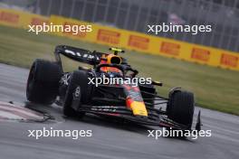 Sergio Perez (MEX) Red Bull Racing RB19. 17.06.2023. Formula 1 World Championship, Rd 9, Canadian Grand Prix, Montreal, Canada, Qualifying Day.