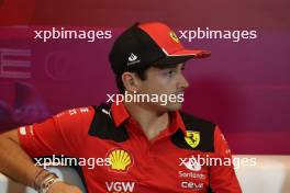 Charles Leclerc (MON) Ferrari in the FIA Press Conference. 15.06.2023. Formula 1 World Championship, Rd 9, Canadian Grand Prix, Montreal, Canada, Preparation Day.
