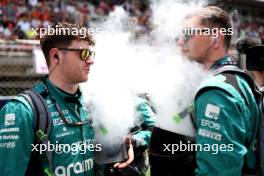 Aston Martin F1 Team mechanics on the grid. 04.06.2023. Formula 1 World Championship, Rd 8, Spanish Grand Prix, Barcelona, Spain, Race Day.