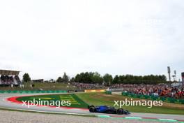 Logan Sargeant (USA) Williams Racing FW45. 04.06.2023. Formula 1 World Championship, Rd 8, Spanish Grand Prix, Barcelona, Spain, Race Day.