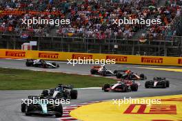 Fernando Alonso (ESP) Aston Martin F1 Team AMR23. 04.06.2023. Formula 1 World Championship, Rd 8, Spanish Grand Prix, Barcelona, Spain, Race Day.