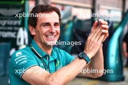 Pedro De La Rosa (ESP) Aston Martin F1 Team, Team Ambassador. 01.06.2023. Formula 1 World Championship, Rd 8, Spanish Grand Prix, Barcelona, Spain, Preparation Day.