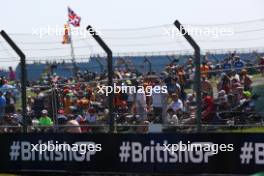 Circuit atmosphere - fans. 07.07.2023. Formula 1 World Championship, Rd 11, British Grand Prix, Silverstone, England, Practice Day.