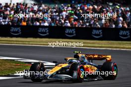 Lando Norris (GBR) McLaren MCL60. 07.07.2023. Formula 1 World Championship, Rd 11, British Grand Prix, Silverstone, England, Practice Day.