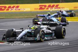 Lewis Hamilton (GBR) Mercedes AMG F1 W14. 09.07.2023. Formula 1 World Championship, Rd 11, British Grand Prix, Silverstone, England, Race Day.