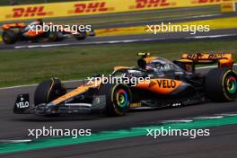 Lando Norris (GBR) McLaren MCL60. 09.07.2023. Formula 1 World Championship, Rd 11, British Grand Prix, Silverstone, England, Race Day.