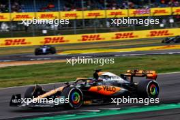 Oscar Piastri (AUS) McLaren MCL60. 09.07.2023. Formula 1 World Championship, Rd 11, British Grand Prix, Silverstone, England, Race Day.