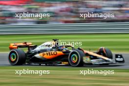 Oscar Piastri (AUS) McLaren MCL60. 08.07.2023. Formula 1 World Championship, Rd 11, British Grand Prix, Silverstone, England, Qualifying Day.