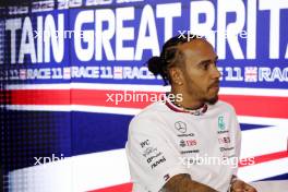 Lewis Hamilton (GBR) Mercedes AMG F1 in the FIA Press Conference. 06.07.2023. Formula 1 World Championship, Rd 11, British Grand Prix, Silverstone, England, Preparation Day.