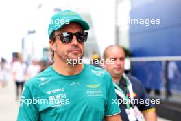 Fernando Alonso (ESP) Aston Martin F1 Team. 21.07.2023. Formula 1 World Championship, Rd 12, Hungarian Grand Prix, Budapest, Hungary, Practice Day.