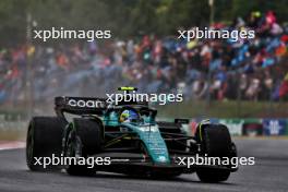 Fernando Alonso (ESP) Aston Martin F1 Team AMR23, 21.07.2023. Formula 1 World Championship, Rd 12, Hungarian Grand Prix, Budapest, Hungary, Practice Day.