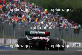 Valtteri Bottas (FIN) Alfa Romeo F1 Team C43 leaves the pits. 21.07.2023. Formula 1 World Championship, Rd 12, Hungarian Grand Prix, Budapest, Hungary, Practice Day.
