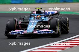 Pierre Gasly (FRA) Alpine F1 Team A523 with sensor equipment. 21.07.2023. Formula 1 World Championship, Rd 12, Hungarian Grand Prix, Budapest, Hungary, Practice Day.