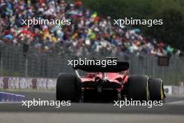 Charles Leclerc (MON) Ferrari SF-23 leaves the pits. 21.07.2023. Formula 1 World Championship, Rd 12, Hungarian Grand Prix, Budapest, Hungary, Practice Day.