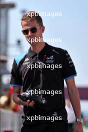 James Lloyd (GBR) Alpine F1 Team Press Officer. 23.07.2023. Formula 1 World Championship, Rd 12, Hungarian Grand Prix, Budapest, Hungary, Race Day.