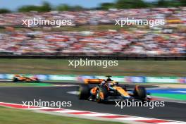 Oscar Piastri (AUS) McLaren MCL60. 23.07.2023. Formula 1 World Championship, Rd 12, Hungarian Grand Prix, Budapest, Hungary, Race Day.