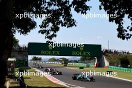 Fernando Alonso (ESP) Aston Martin F1 Team AMR23. 23.07.2023. Formula 1 World Championship, Rd 12, Hungarian Grand Prix, Budapest, Hungary, Race Day.