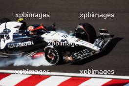 Yuki Tsunoda (JPN) AlphaTauri AT04 locks up under braking. 22.07.2023. Formula 1 World Championship, Rd 12, Hungarian Grand Prix, Budapest, Hungary, Qualifying Day.