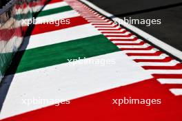 Circuit atmosphere - kerb detail. 20.07.2023. Formula 1 World Championship, Rd 12, Hungarian Grand Prix, Budapest, Hungary, Preparation Day.