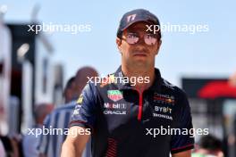 Sergio Perez (MEX) Red Bull Racing. 20.07.2023. Formula 1 World Championship, Rd 12, Hungarian Grand Prix, Budapest, Hungary, Preparation Day.