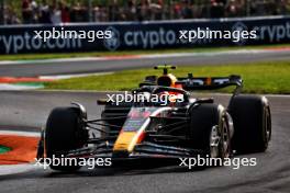 Sergio Perez (MEX) Red Bull Racing RB19. 01.09.2023. Formula 1 World Championship, Rd 15, Italian Grand Prix, Monza, Italy, Practice Day.