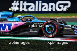 Pierre Gasly (FRA) Alpine F1 Team A523. 01.09.2023. Formula 1 World Championship, Rd 15, Italian Grand Prix, Monza, Italy, Practice Day.