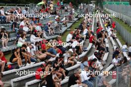 Circuit atmosphere - fans in the grandstand. 01.09.2023. Formula 1 World Championship, Rd 15, Italian Grand Prix, Monza, Italy, Practice Day.