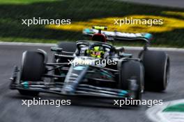 Lewis Hamilton (GBR) Mercedes AMG F1 W14. 01.09.2023. Formula 1 World Championship, Rd 15, Italian Grand Prix, Monza, Italy, Practice Day.