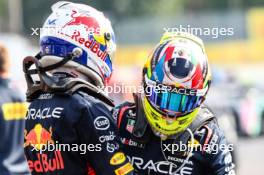 Sergio Perez (MEX), Red Bull Racing Max Verstappen (NLD), Red Bull Racing  03.09.2023. Formula 1 World Championship, Rd 15, Italian Grand Prix, Monza, Italy, Race Day.