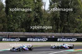 Pierre Gasly (FRA) Alpine F1 Team A523 and Esteban Ocon (FRA) Alpine F1 Team A523. 03.09.2023. Formula 1 World Championship, Rd 15, Italian Grand Prix, Monza, Italy, Race Day.