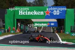 Charles Leclerc (MON) Ferrari SF-23. 03.09.2023. Formula 1 World Championship, Rd 15, Italian Grand Prix, Monza, Italy, Race Day.